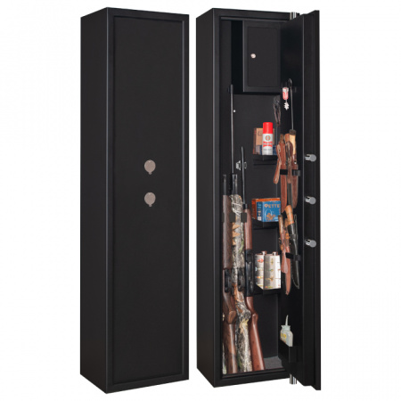 Оружейный сейф GunSafe Бизон-5 Черный